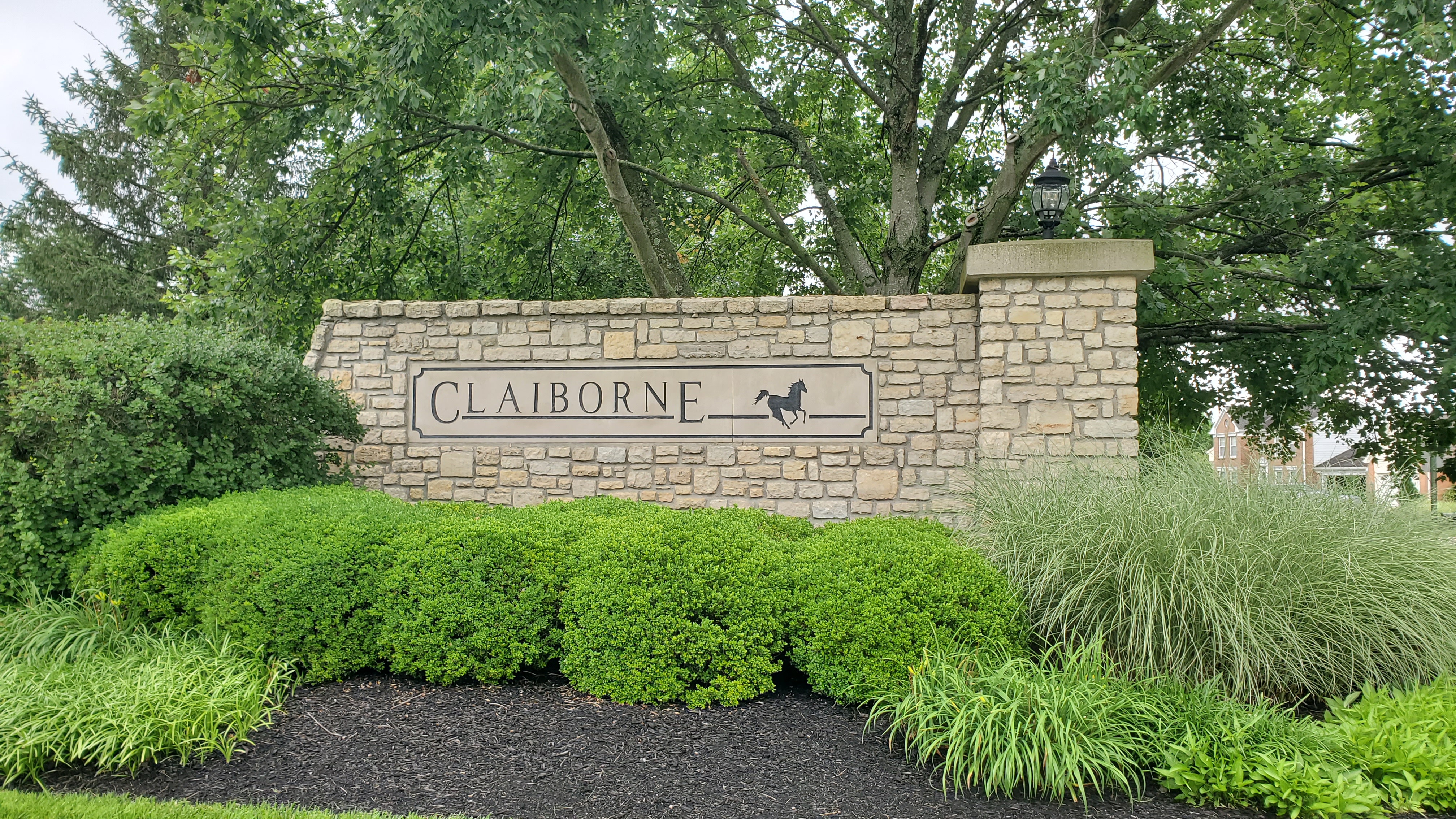 Claiborne East neighborhood sign